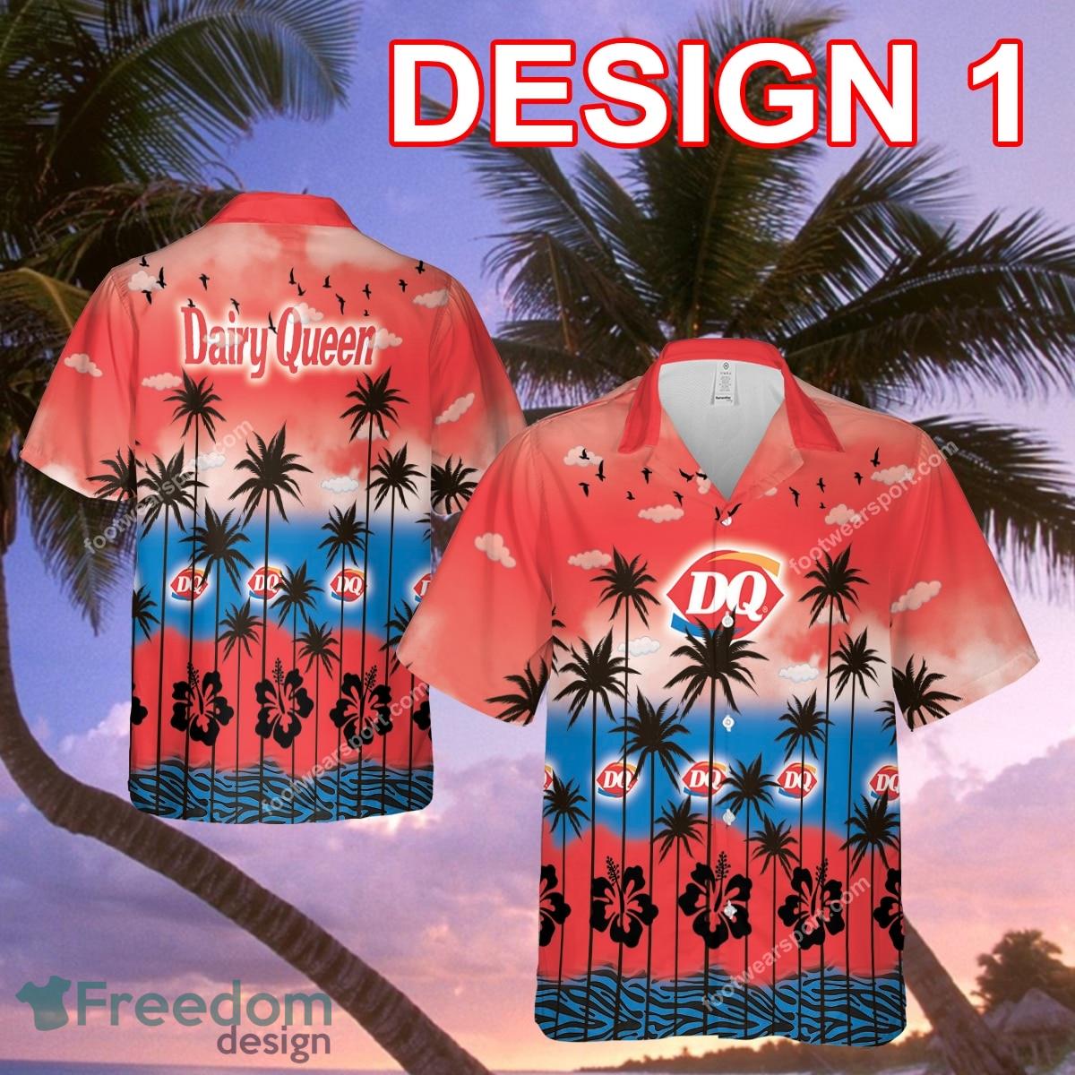 Dairy Queen Affordable Brand New All Over Print Hawaiian Shirt Men And Women Gift - Dairy Queen Style 1 Hawaiian Shirt Tree Summer