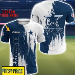 Dallas Cowboys 3D All Printed T-Shirt Sweathirt Hoodie Bomber Jacket Personalized Name For Fans Product Photo 5