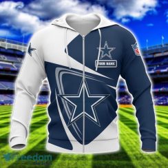 Dallas Cowboys Team 3D T-Shirt Sweatshirt Hoodie Bomber Custom Name Sport Gift For Men And Women Product Photo 2