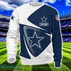 Dallas Cowboys Team 3D T-Shirt Sweatshirt Hoodie Bomber Custom Name Sport Gift For Men And Women Product Photo 3