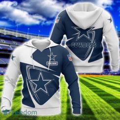 Dallas Cowboys Team 3D T-Shirt Sweatshirt Hoodie Bomber Custom Name Sport Gift For Men And Women