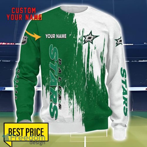 Dallas Stars 3D All Printed T-Shirt Sweathirt Hoodie Bomber Jacket Personalized Name For Fans Product Photo 3