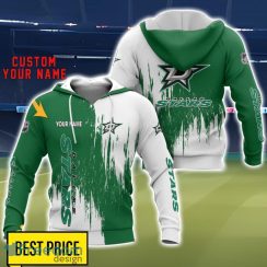 Dallas Stars 3D All Printed T-Shirt Sweathirt Hoodie Bomber Jacket Personalized Name For Fans