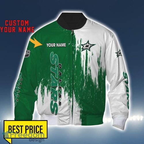 Dallas Stars 3D All Printed T-Shirt Sweathirt Hoodie Bomber Jacket Personalized Name For Fans Product Photo 4