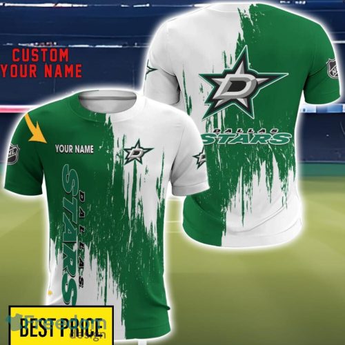 Dallas Stars 3D All Printed T-Shirt Sweathirt Hoodie Bomber Jacket Personalized Name For Fans Product Photo 5