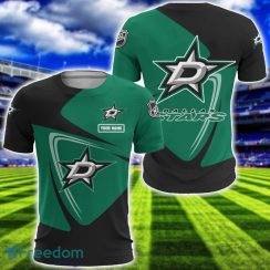 Dallas Stars Team 3D T-Shirt Sweatshirt Hoodie Bomber Custom Name Sport Gift For Men And Women Product Photo 5