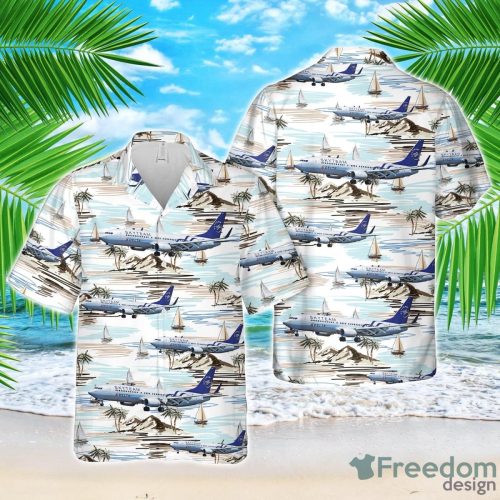 Delta Air Lines 2001 Boeing 737-832 N3755D Skyteam Hawaiian Shirt Aloha Beach Shirt Product Photo 1