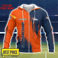 Denver Broncos 3D All Printed T-Shirt Sweathirt Hoodie Bomber Jacket Personalized Name For Fans Product Photo 2