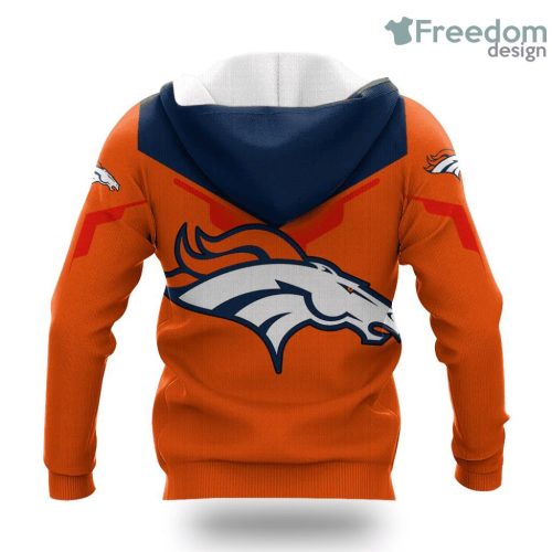 Denver Broncos Drinking Style NFL Hoodie 3D All Over Print Keep Warm For Men And Women Product Photo 2