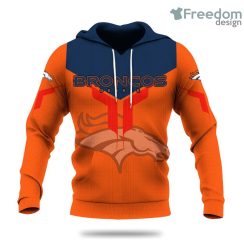 Denver Broncos Drinking Style NFL Hoodie 3D All Over Print Keep Warm For Men And Women Product Photo 1