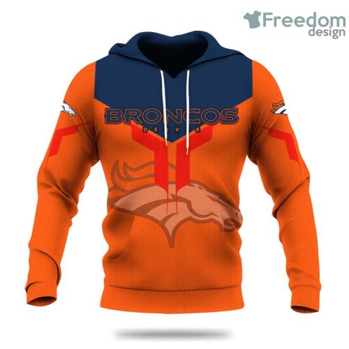 Denver Broncos Drinking Style NFL Hoodie 3D All Over Print Keep Warm For Men And Women Product Photo 1