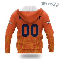 Denver Broncos Logo Sport Ombre NFL Hoodie 3D All Over Print Keep Warm For Men And Women Product Photo 2