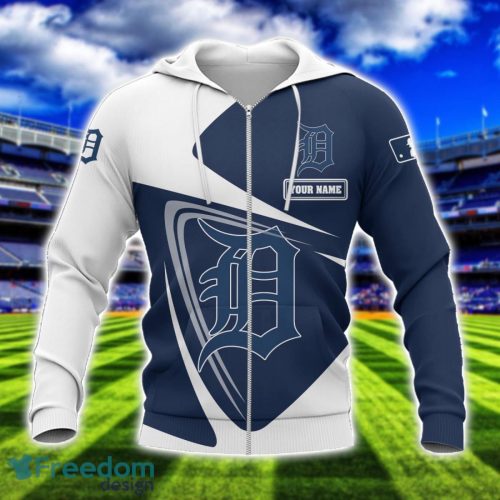 Detroit Tigers Team 3D T-Shirt Sweatshirt Hoodie Bomber Custom Name Sport Gift For Men And Women Product Photo 2