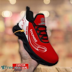 Dolphins NRL Max Soul Shoes Trending Running Sport Shoes For Men Women Custom Name Product Photo 3