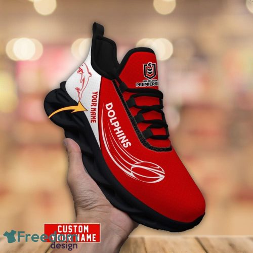 Dolphins NRL Max Soul Shoes Trending Running Sport Shoes For Men Women Custom Name Product Photo 3