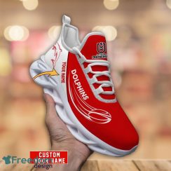 Dolphins NRL Max Soul Shoes Trending Running Sport Shoes For Men Women Custom Name Product Photo 1