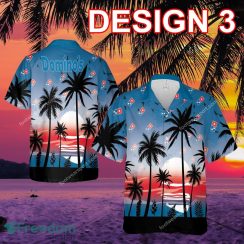 Domino's Bold Brand AOP Hawaiian Shirt For Men And Women - Domino's Style 3 Hawaiian Shirt Tree Summer