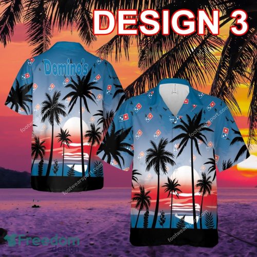 Domino's Bold Brand AOP Hawaiian Shirt For Men And Women - Domino's Style 3 Hawaiian Shirt Tree Summer