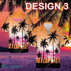 Dunkin’ Donuts Colorful Brand Beach Hawaiian Shirt Gift For Fans - Dunkin’ Donuts Style 3 Hawaiian Shirt Tree Summer