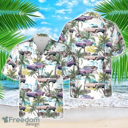 Dusk Rose 1957 Ford Thunderbird Hawaiian Shirt Summer Beach Shirt Product Photo 1