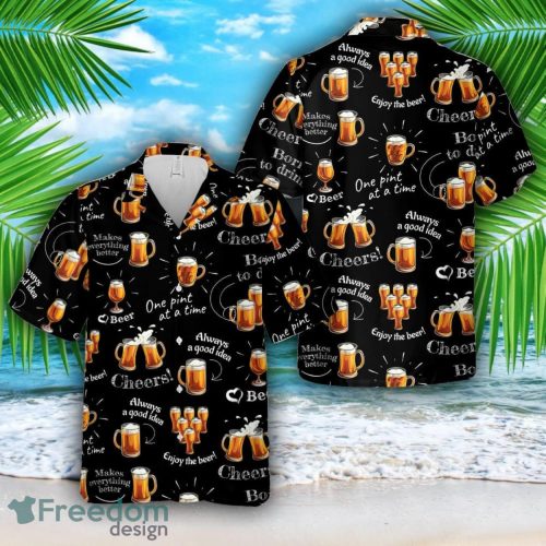 Enjoy The Beer Hawaiian Shirt Beach Holiday Product Photo 1