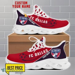 FC Dallas Max Soul Shoes Trending Running Sport Shoes For Men Women Custom Name Product Photo 2