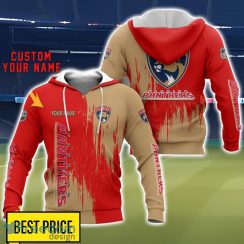 Florida Panthers 3D All Printed T-Shirt Sweathirt Hoodie Bomber Jacket Personalized Name For Fans