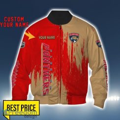 Florida Panthers 3D All Printed T-Shirt Sweathirt Hoodie Bomber Jacket Personalized Name For Fans Product Photo 4