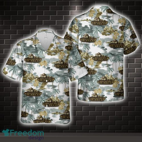 French Army Renault D2, model 1935 (APX-1 turret), 3rd Company of the 19th BCC, May 1940 Hawaiian Shirt Unisex For Men Women Product Photo 1