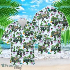 Garden Cart Hawaiian Shirt Summer Beach Shirt