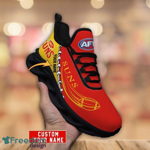 Gold Coast Suns Max Soul Shoes Trending Running Sport Shoes For Men Women Custom Name Product Photo 3