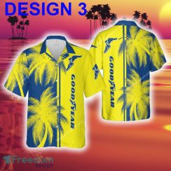 Goodyear Contemporary New Hawaiian Shirt Coconut Tree Pattern For Men And Women - Brand Style 3 Goodyear Hawaiian Shirt Coconut Tree Pattern