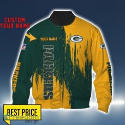 Green Bay Packers 3D All Printed T-Shirt Sweathirt Hoodie Bomber Jacket Personalized Name For Fans Product Photo 4