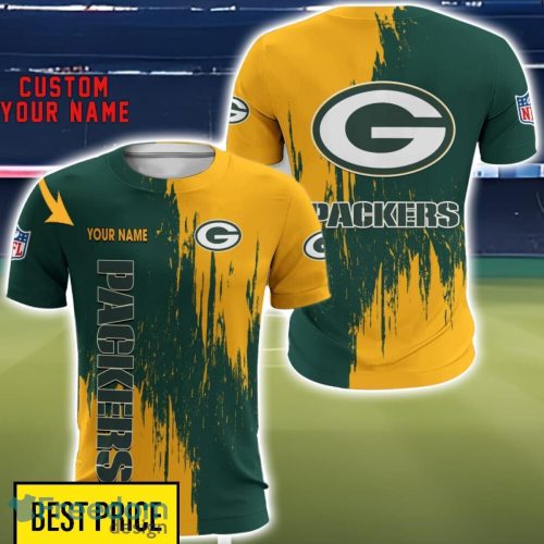 Green Bay Packers 3D All Printed T-Shirt Sweathirt Hoodie Bomber Jacket Personalized Name For Fans Product Photo 5