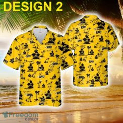 Hd Supply Colorful Logo 3D Hawaiian Shirt Coconut Tree Pattern Gift For Fans - Brand Style 2 Hd Supply Hawaiian Shirt Coconut Tree Pattern