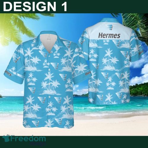 Hermes Europe Pocket Aloha Hawaiian Shirt Coconut Tree Pattern For Men And Women - Brand Style 1 Hermes Europe Hawaiian Shirt Coconut Tree Pattern