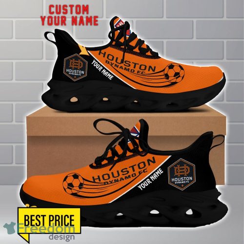 Houston Dynamo FC Max Soul Shoes Trending Running Sport Shoes For Men Women Custom Name Product Photo 4