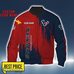 Houston Texans 3D All Printed T-Shirt Sweathirt Hoodie Bomber Jacket Personalized Name For Fans Product Photo 4