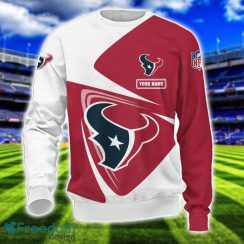 Houston Texans Team 3D T-Shirt Sweatshirt Hoodie Bomber Custom Name Sport Gift For Men And Women Product Photo 3