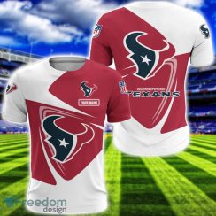 Houston Texans Team 3D T-Shirt Sweatshirt Hoodie Bomber Custom Name Sport Gift For Men And Women Product Photo 5