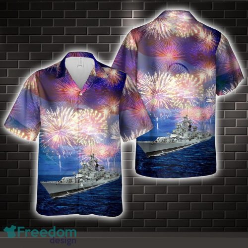 Indian Navy INS Ranjit (D53), Happy Independence Day India Hawaiian Shirt Hoilday Gift Product Photo 1