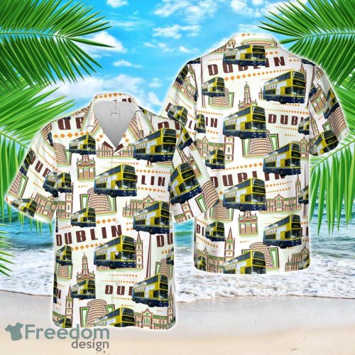 Ireland Dublin Bus AX629 Hawaiian Shirt 3D Printed Beach Lover Gift Product Photo 1