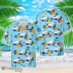 Ireland Garda Síochána Roads Policing Unit Hyundai i40 Hawaiian Shirt 3D Printed Beach Lover Gift