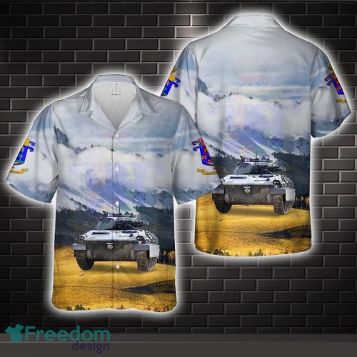 Italian Army 1st Bersaglieri Regiment Dardo IFV Hawaiian Shirt Beach Holiday Product Photo 1