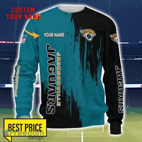 Jacksonville Jaguars 3D All Printed T-Shirt Sweathirt Hoodie Bomber Jacket Personalized Name For Fans Product Photo 3