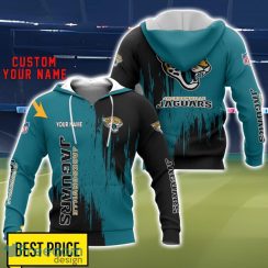 Jacksonville Jaguars 3D All Printed T-Shirt Sweathirt Hoodie Bomber Jacket Personalized Name For Fans