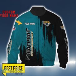 Jacksonville Jaguars 3D All Printed T-Shirt Sweathirt Hoodie Bomber Jacket Personalized Name For Fans Product Photo 4