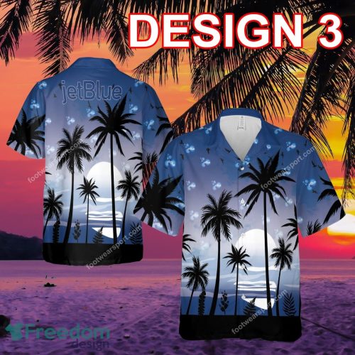 Jetblue Surfboard Brand New Aloha Hawaiian Shirt Men And Women Gift - Jetblue Style 3 Hawaiian Shirt Tree Summer