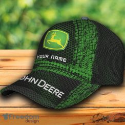 John Deere Car 3D Hat Cap All Over Print Custom Name For Fans Gift - John Deere 3D Cap Hat For Fans_3