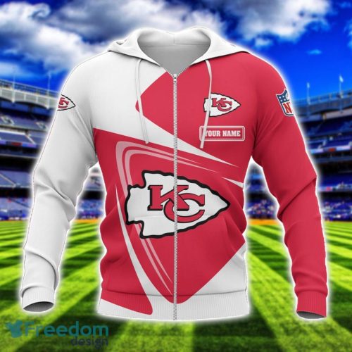 Kansas City Chiefs Team 3D T-Shirt Sweatshirt Hoodie Bomber Custom Name Sport Gift For Men And Women Product Photo 2